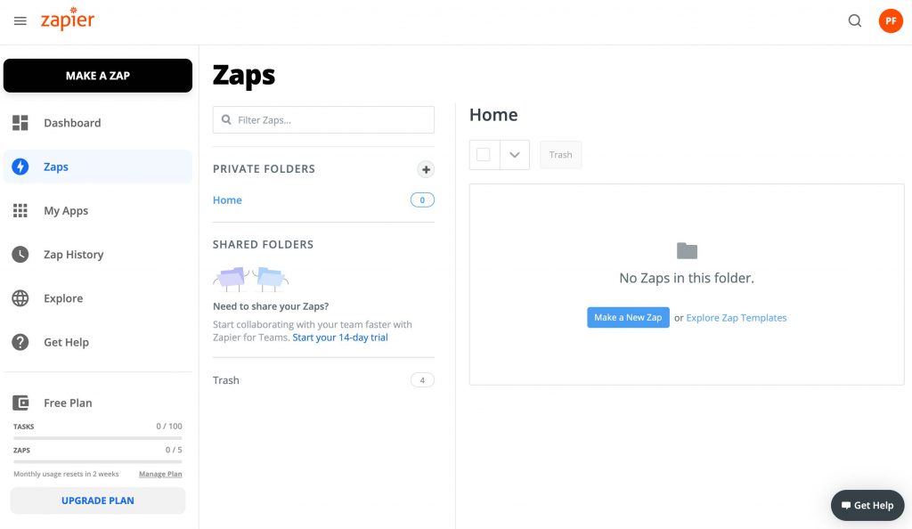 dashboard-Zapier-connected-to-ConversionControl