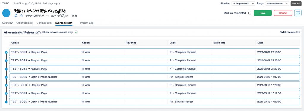 Task-Tab-EventsHistory-ConversionControl-gestione-contatti-marketing